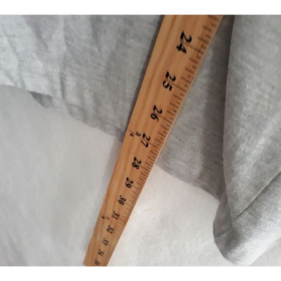 Wrangler Vintage American T Shirt Mens Large Gray Long Sleeve Eagle Wings - Picture 6 of 8